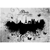 Artgeist Paris Is Always A Good Idea - Black white fototapetti