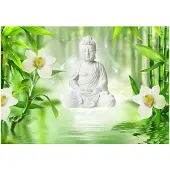 Kärkkäinen Artgeist Buddha And Nature itseliimautuva fototapetti