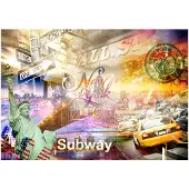 Kärkkäinen Artgeist Colorsof Nyc fototapetti