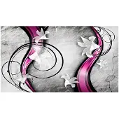 Artgeist Flowery Ribbon fototapetti XXL