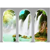 Kärkkäinen Artgeist Waterfall itseliimautuva fototapetti