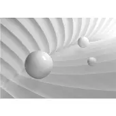 Kärkkäinen Artgeist White Symmetry itseliimautuva fototapetti