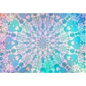 Kärkkäinen Artgeist Girly Mandala (Blue) itseliimautuva fototapetti