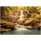 Kärkkäinen Artgeist Sunny Waterfall itseliimautuva fototapetti