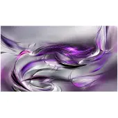 Artgeist Purple Swirls II fototapetti XXL