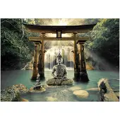 Kärkkäinen Artgeist Buddha Smile itseliimautuva fototapetti