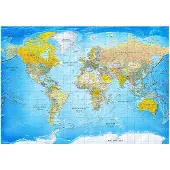 Kärkkäinen Artgeist World Classic Map itseliimautuva fototapetti