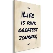 Artgeist Life is Your Greates Journey (1 Part) Vertical taulu