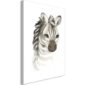 Artgeist Little Zebra (1 Part) Vertical taulu