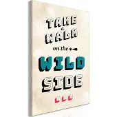 Artgeist Take Walk on the Wild Side (1 Part) Vertical taulu