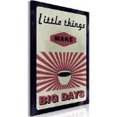Artgeist Little Things Big Days (1 Part) Vertical taulu