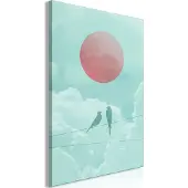 Artgeist Pastel Sunset (1 Part) Vertical taulu