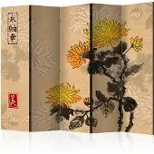 Artgeist Chrysanthemums II [Room Dividers] sermi