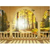 Artgeist Dream about autumnal forest fototapetti