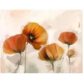 Artgeist Poppies - vintage fototapetti
