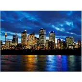 Artgeist Ilta pilvet yli Sydney fototapetti