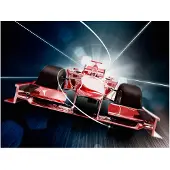 Artgeist Nopeus ja dynamiikka Formula 1 fototapetti