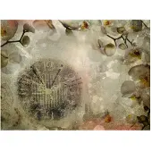 Artgeist clock (vintage) fototapetti
