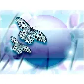 Artgeist Planet of butterflies fototapetti