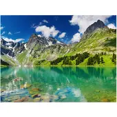 Artgeist Mountain lake fototapetti