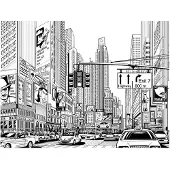 Artgeist Street New Yorkissa fototapetti