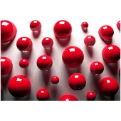 Kärkkäinen Artgeist Red Balls fototapetti