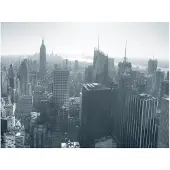 Artgeist New Yorkin horisonttiin musta ja valkoinen fototapetti