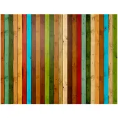Artgeist Wooden rainbow fototapetti