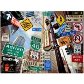 Artgeist New York signposts fototapetti