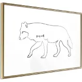 Artgeist Grey Wolf juliste