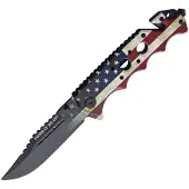 Combat Ready Flag Linerlock A/O