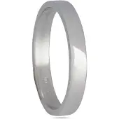 Top Gold Palladium 3mm kihlasormus