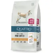 Quattro Sport Adult siipikarjan kuivarehulla aktiivisille koirille, 3 kg