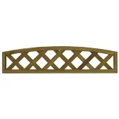 Tammiston Puu Lehto- yläosa 1200 x 200/300 mm aitaelementti