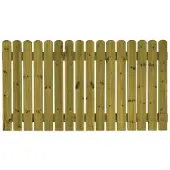 Tammiston Puu Nummi Lux 2000 x 1100 mm aitaelementti