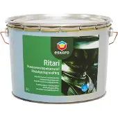 Eskaro Ritari musta ruosteenestopohjamaali
