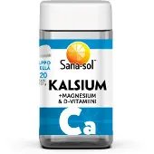 Sana-Sol Kalsium + Magnesium & D-vitamiini