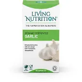 Living Nutrition Fermentoitu Valkosipuli (Garlic) 60 kaps ravintolisä