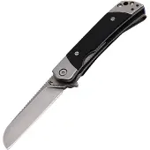 Revo Duo Linerlock Sheepsfoot Blk