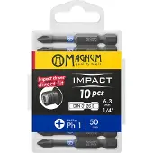 Magnum Impact Torx/Phillips/PZ 50mm 10kpl ruuvauskärki