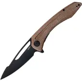 Kubey Merced Linerlock Tan Black