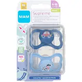 Mam Ainu Supreme silikoni 6-16 kk 2 kpl tutti