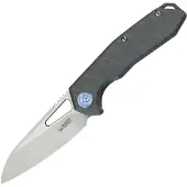 Kubey Vagrant Framelock Flame Ti