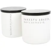 Koti Rakastu arkeen purkki