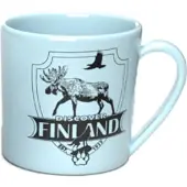 Kärkkäinen Happy Traveler Discover Finland sininen muki