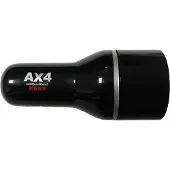 Ax4 2 x USB QC 3.0 musta pikalataus autolaturi