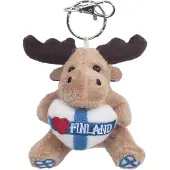 Happy Orange Sydän Hirvi XS pehmoavaimenperä