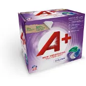 A+ Color Active 4 Caps pyykinpesukapselit, 22 kpl