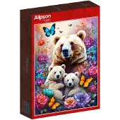 Alipson Puzzle Alipson Bears - Maternal Love Collection 1000p palapeli