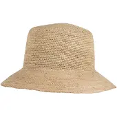 Salon Lakkitehdas bucket hat raffia crochet